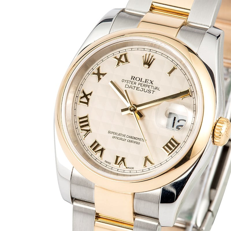 Rolex Datejust 116203 Pyramid Dial