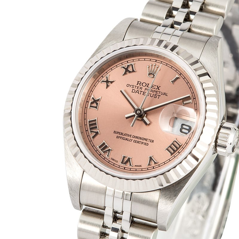 Ladies Rolex Datejust 79174 Pink Dial