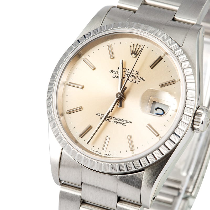 Rolex Datejust 16220 Oyster Stainless Steel