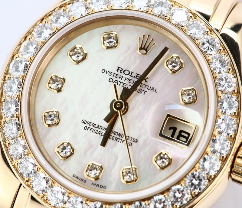 Ladies Pearlmaster 69298 Diamond Dial & Bezel