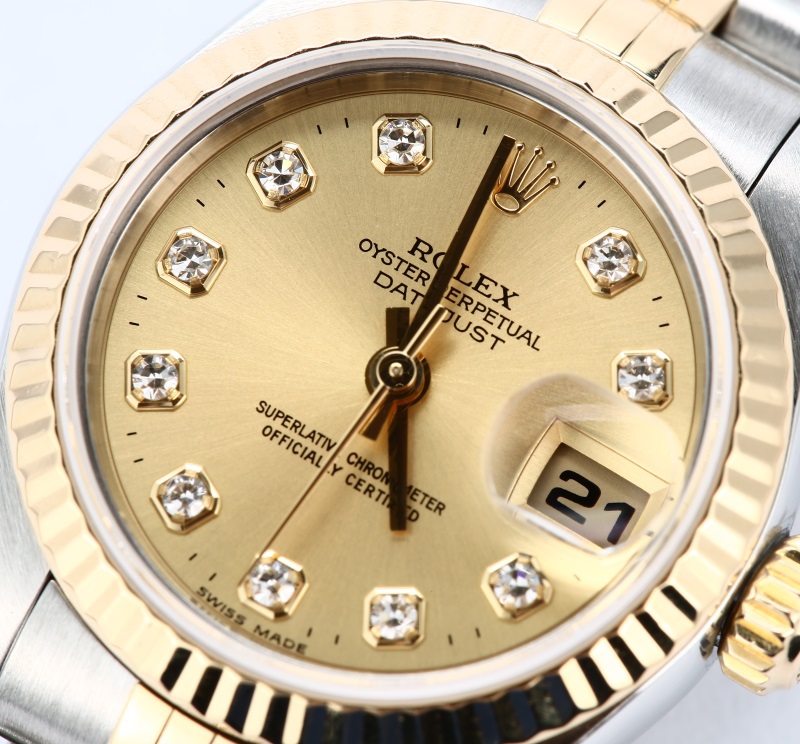 Ladies Rolex Two-Tone Diamond Datejust 79173