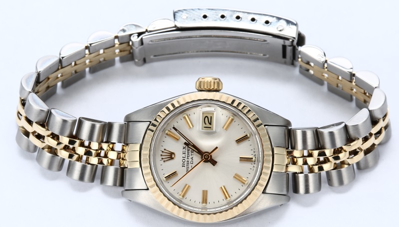 Rolex Vintage Ladies Date 6917 Silver Dial