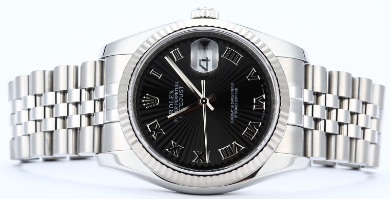 Rolex Datejust 116234 Black Sunbeam