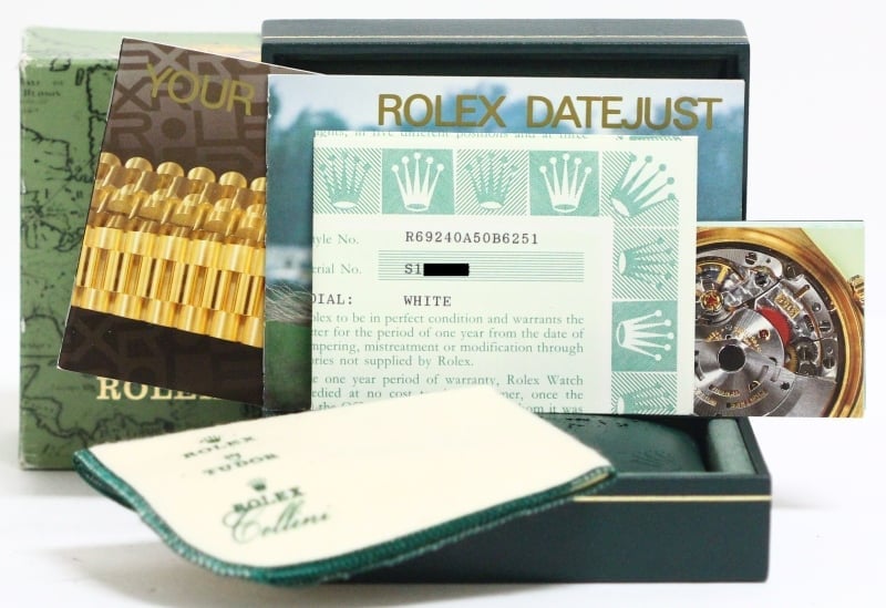 Ladies Rolex Date Stainless Steel Model 69240