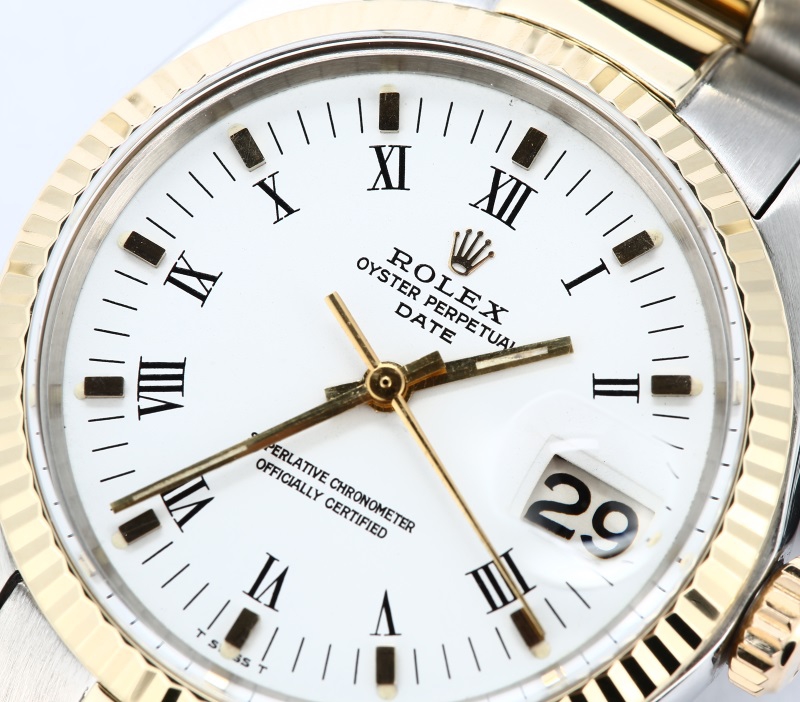 Rolex Date 1500 Two Tone Oyster
