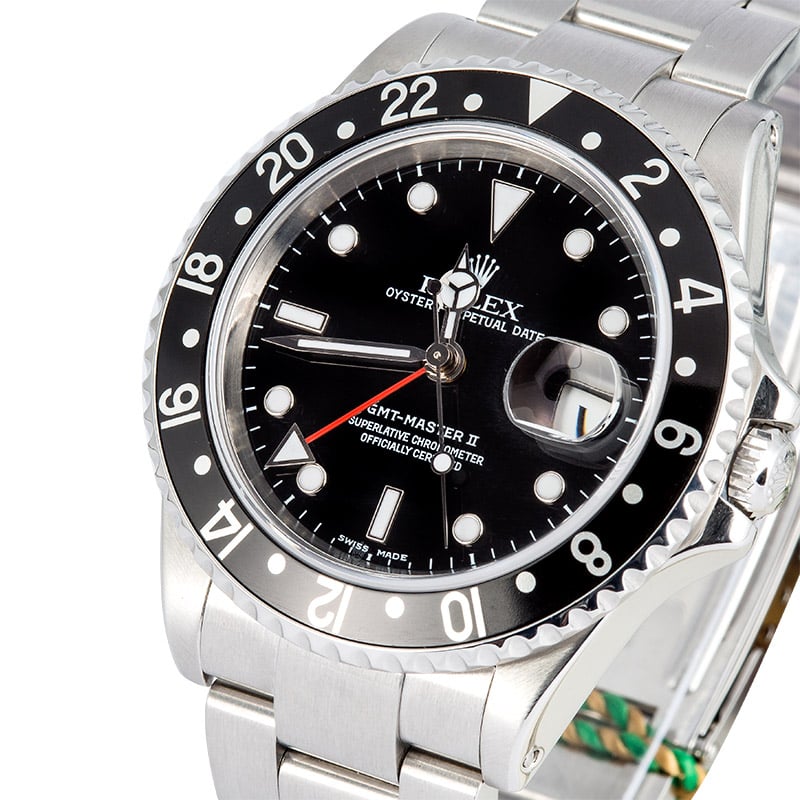 Rolex 16710 GMT Black Dial