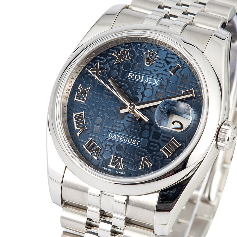 Rolex Datejust 116200 Blue Jubilee