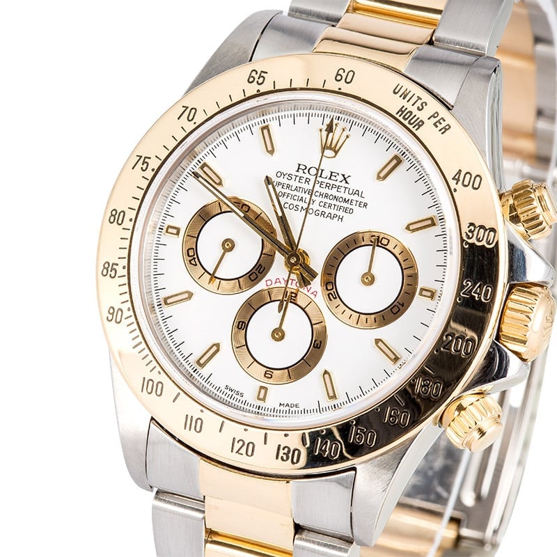 Rolex Daytona White 16523 Two-Tone