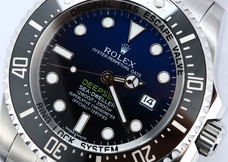 Rolex Deepsea Blue 116660B Pre-Owned Watch