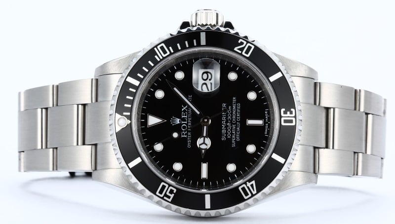 Submariner Rolex Ref. 16610T Serial Engraved