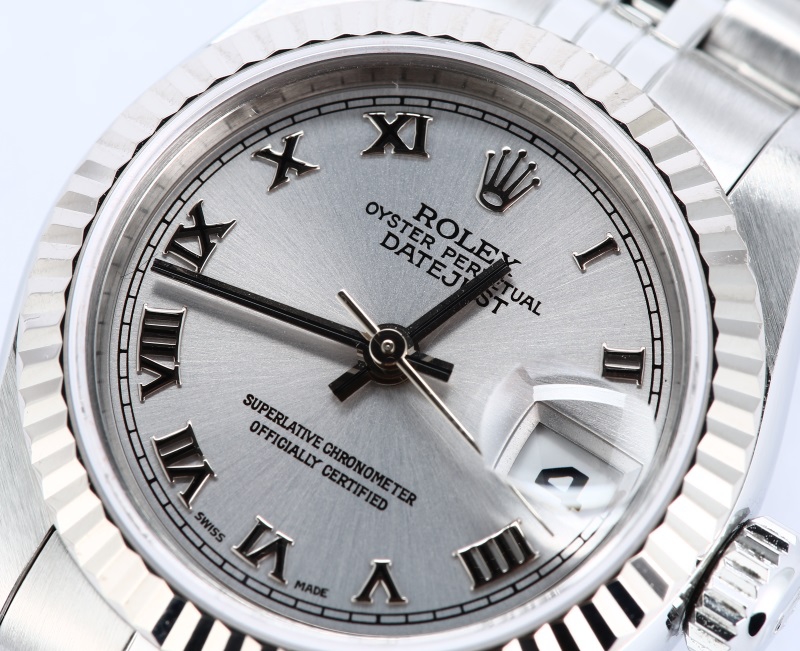 Rolex Lady-Datejust 79174 Rhodium Roman