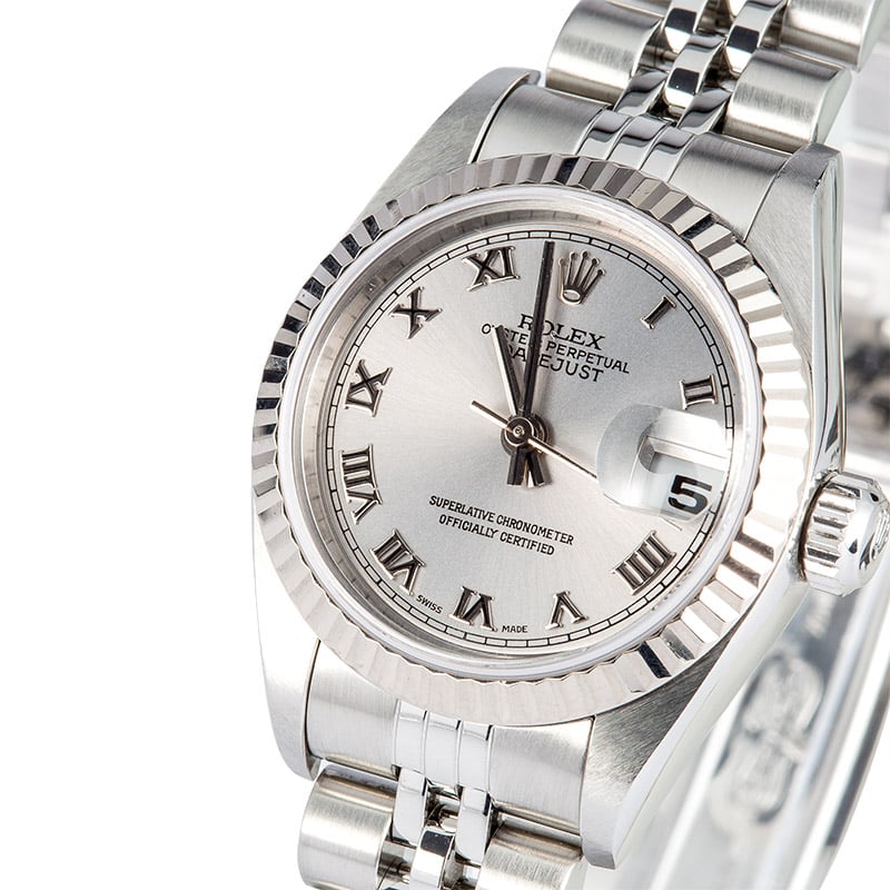 Rolex Lady-Datejust 79174 Rhodium Roman