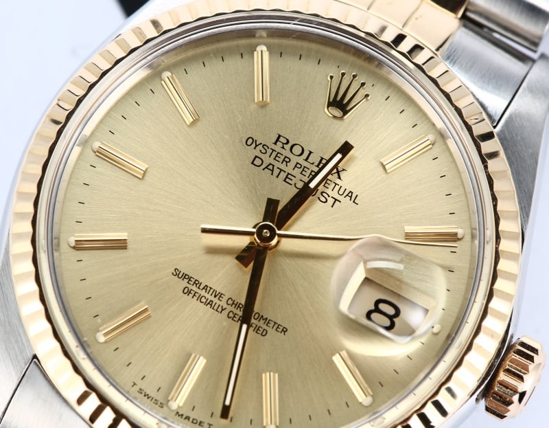 Rolex Datejust 16013 Men's Two-Tone Watch