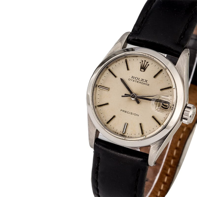 Vintage Rolex OysterDate 6466 Mid-Size Watch