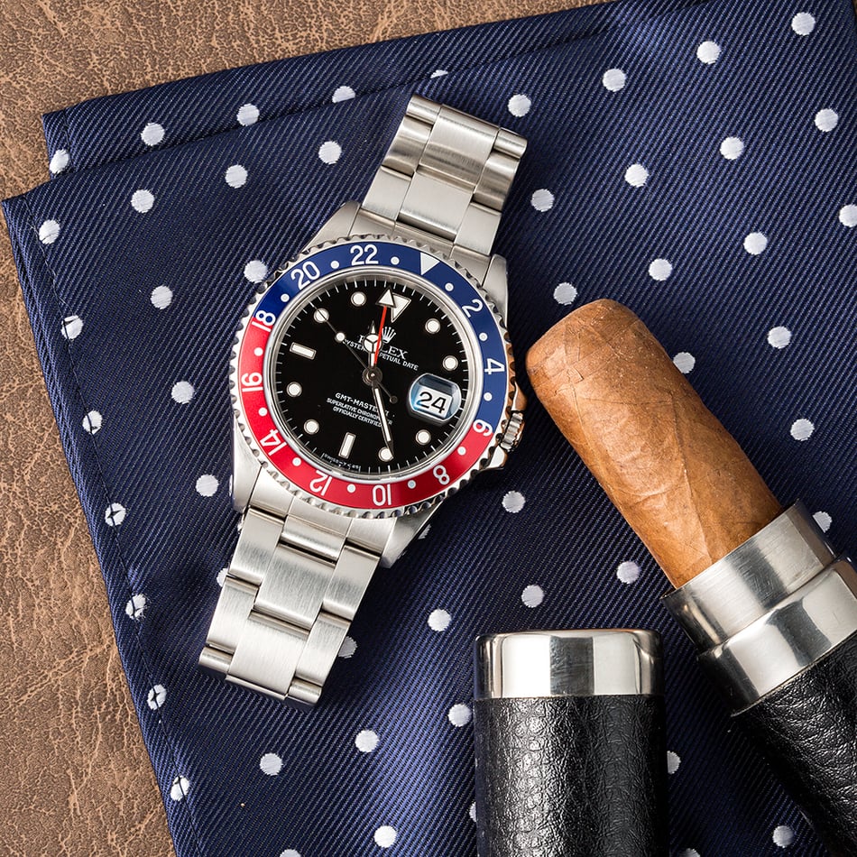Rolex Pepsi GMT-Master II 16710 Certified Pre-Owned