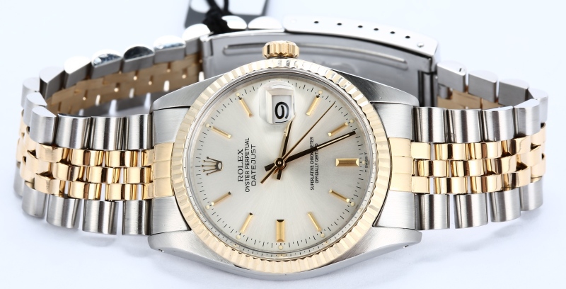 Rolex Datejust 16013 Silver Index Dial