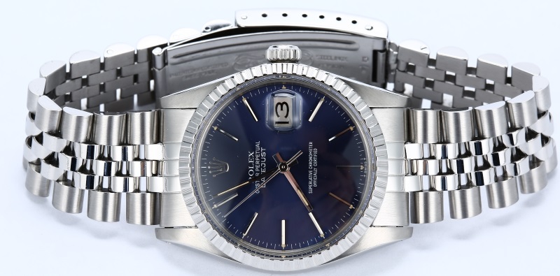 Rolex Datejust Stainless Steel 16030 Blue