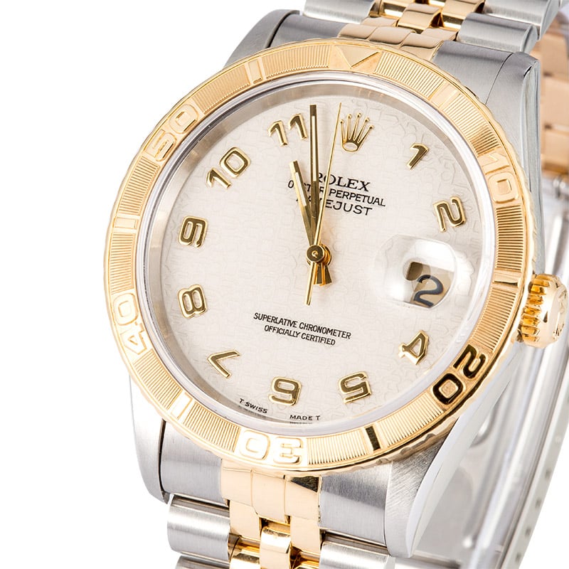 Rolex Two-Tone Datejust Thunderbird 16263 Jubilee