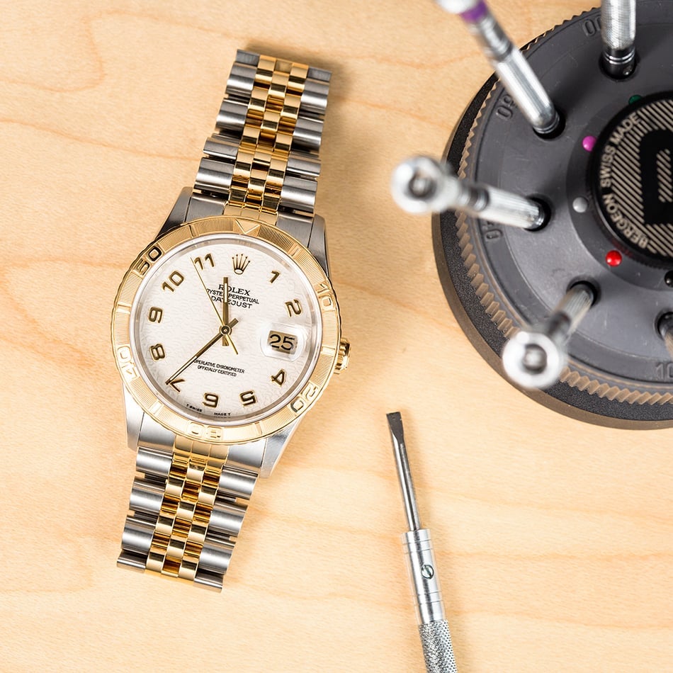 Rolex Two-Tone Datejust Thunderbird 16263 Jubilee