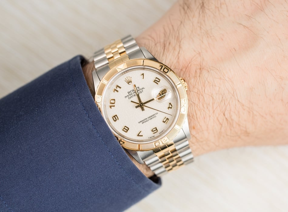 Rolex Two-Tone Datejust Thunderbird 16263 Jubilee