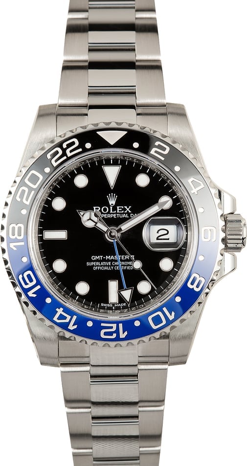 used rolex batman for sale