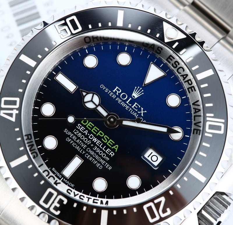 Rolex Blue Deepsea 116660 Factory Stickers