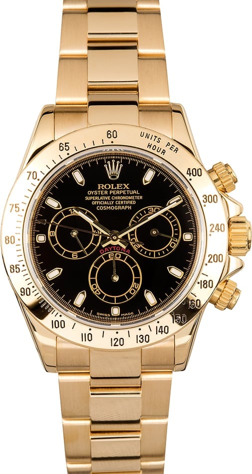 Buy Used Rolex Daytona 116528 | Bob's Watches - Sku: 113175