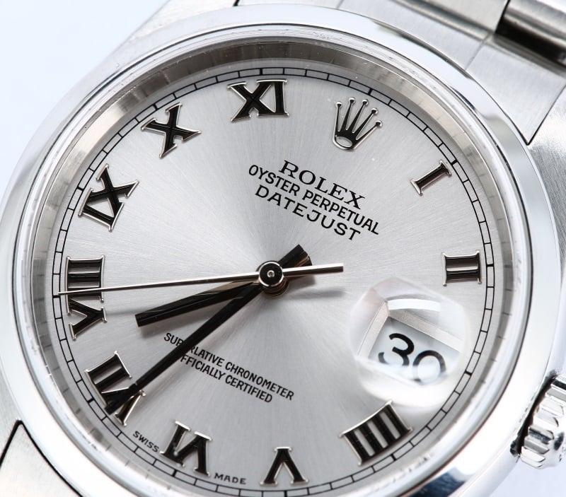 Rolex Datejust 16200 Roman Dial