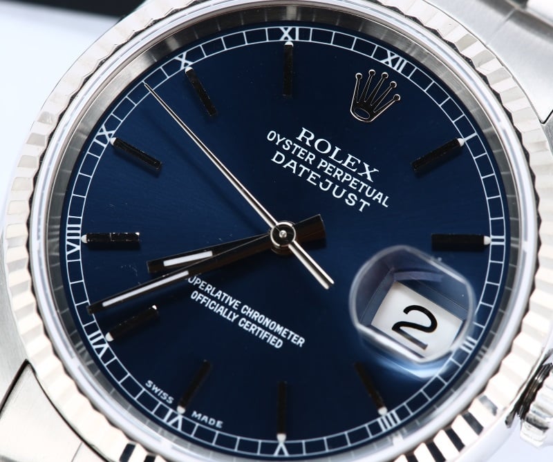 Rolex Datejust 16234 Blue