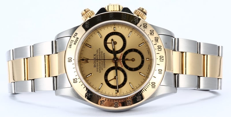 Rolex Daytona Champagne Dial 16523 Two-Tone