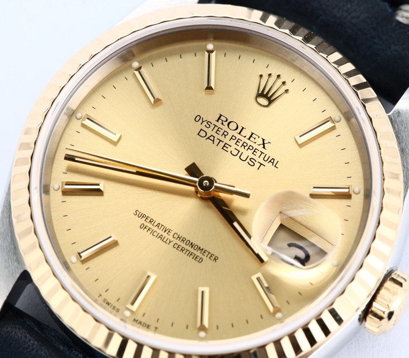 Rolex Datejust 16233 Leather Band