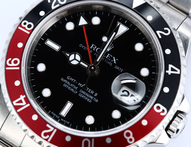 TT Rolex GMT Master II Coke Bezel Model 16710