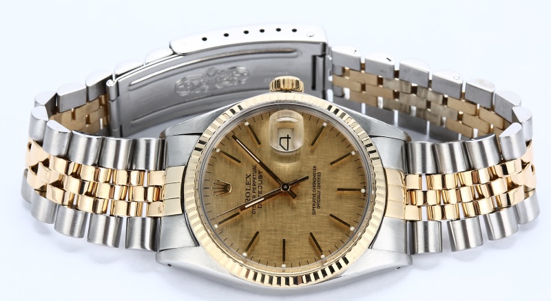 Datejust Rolex 16013 Linen Dial