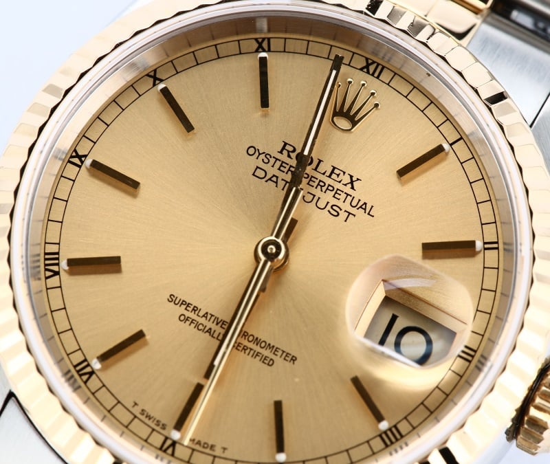 Rolex Men's Datejust 16233 Two-Tone