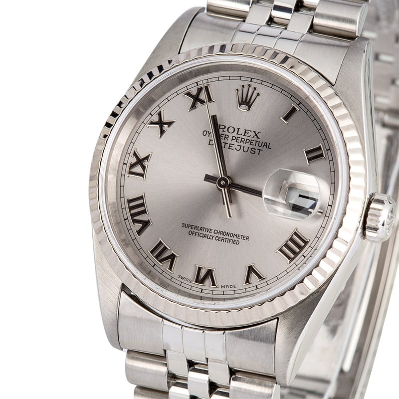 Rolex Datejust 16234 Steel Roman Jubilee