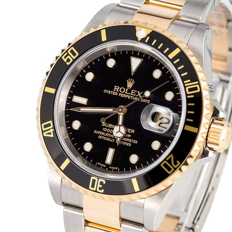 Rolex Submariner Black Two-Tone 16613