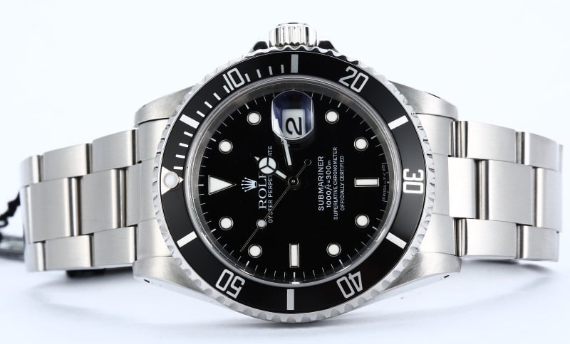 Rolex Pre-Owned Submariner 16610 Steel