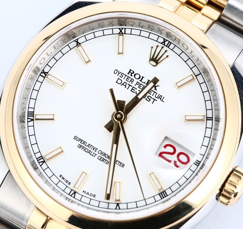 Rolex Datejust 116203 White