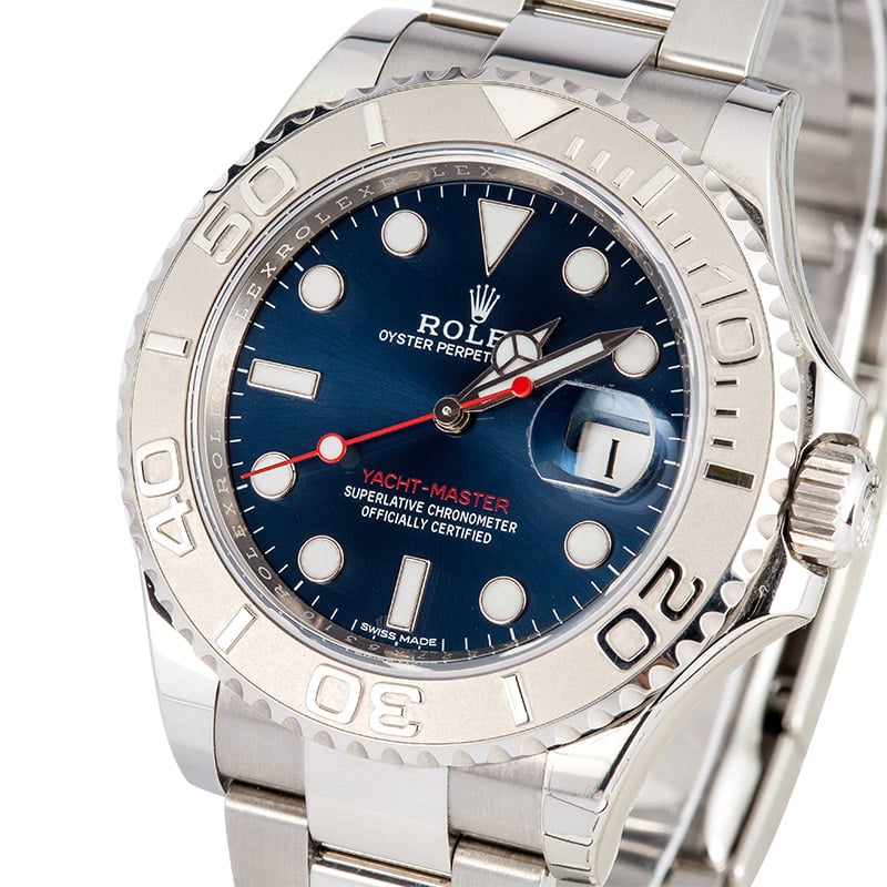 Rolex Yacht-Master 116622 Blue Luminous Dial