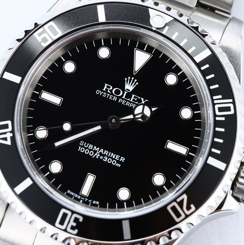 Submariner Rolex No Date 14060 Steel