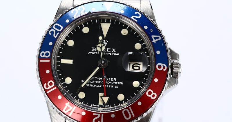 Men's Rolex GMT-Master 1675 Vintage Pepsi