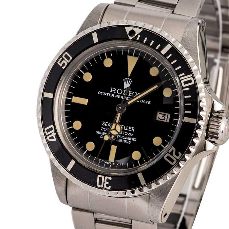 Vintage 1979 Rolex Sea Dweller 1665 Rail Dial