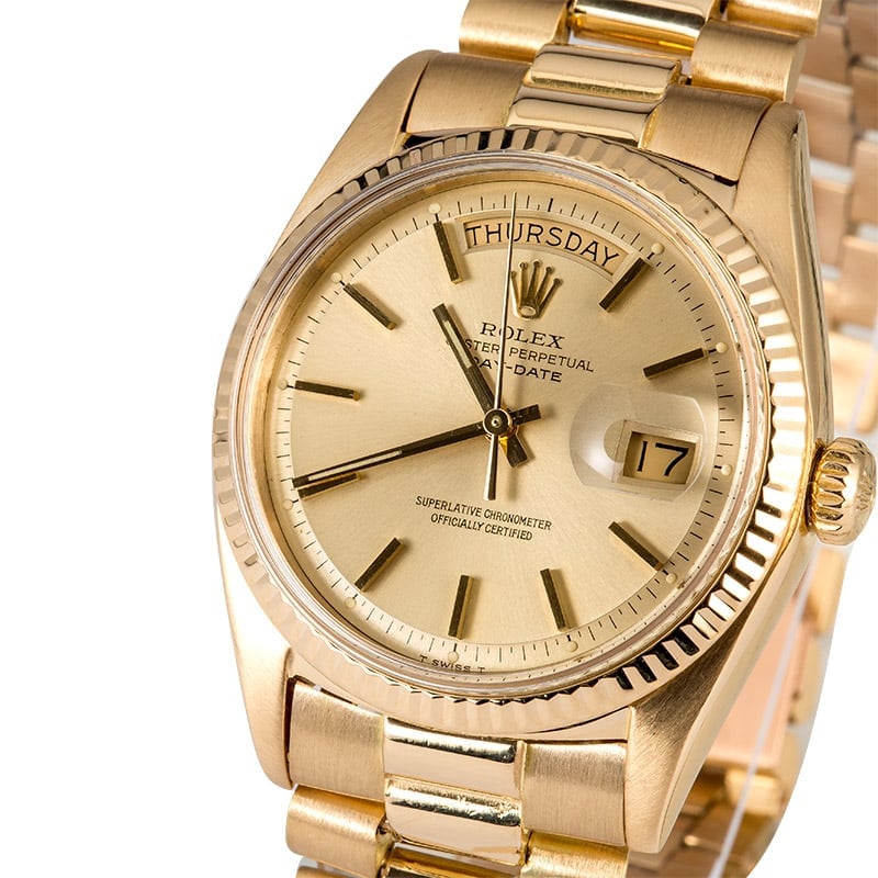 Rolex Presidential 1803 Vintage Gold Day-Date