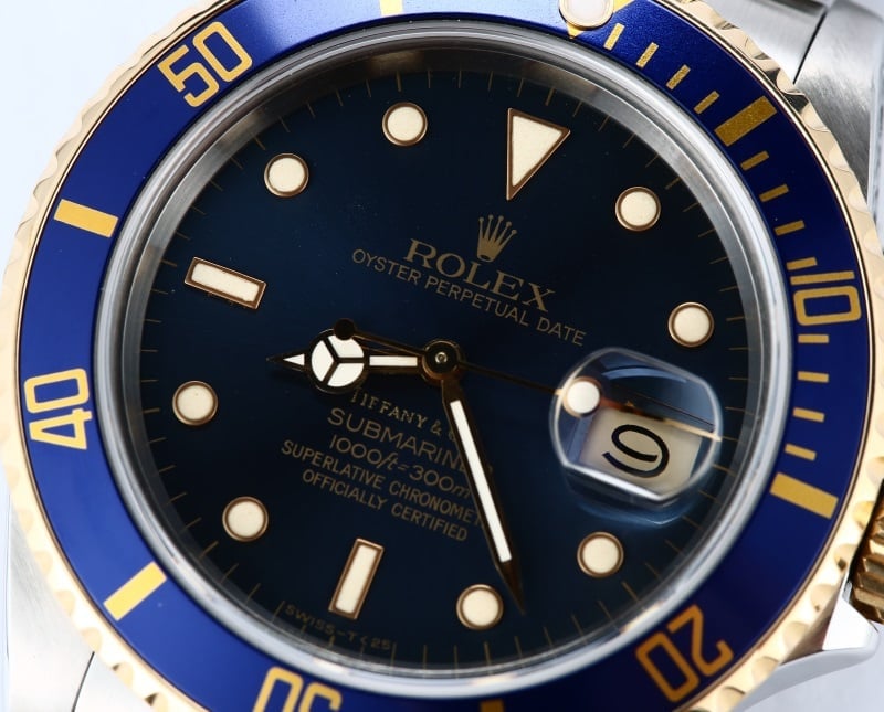 Rolex Submariner 16803 Tiffany Dial