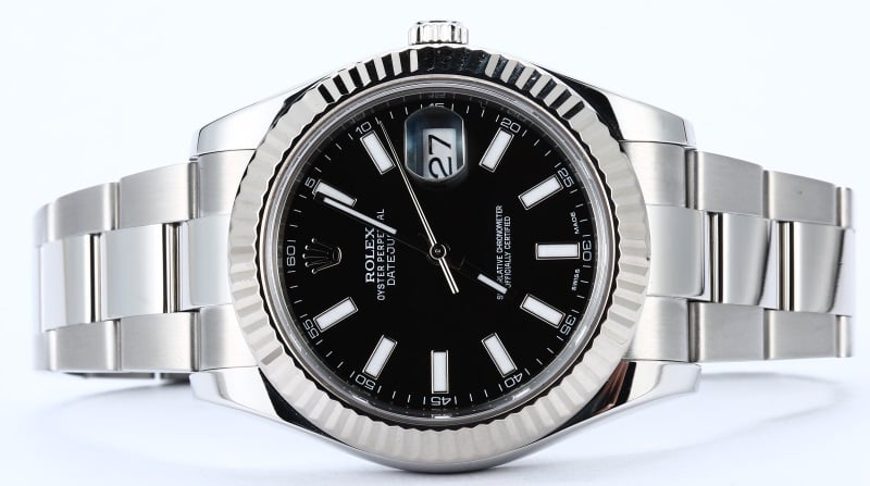 Rolex Datejust II 41 Black 116334 Oyster