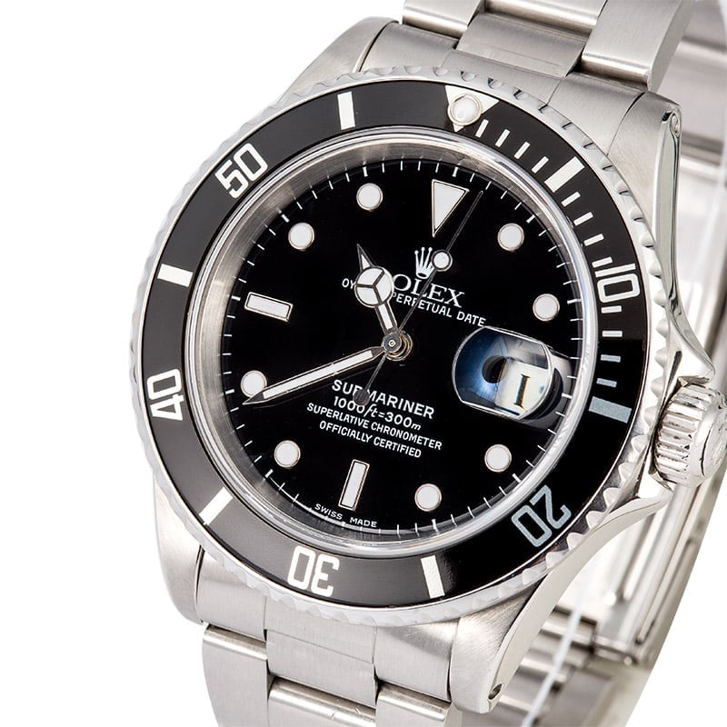 Rolex Oyster Steel 16610 Submariner