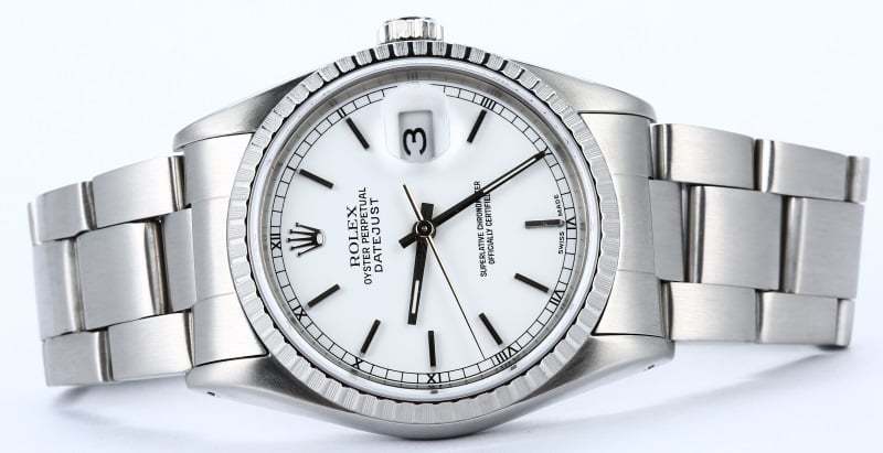 Rolex Men's Datejust 16220 Stainless