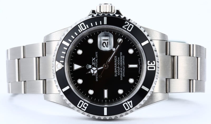 Rolex Submariner 16610 Factory Stickered