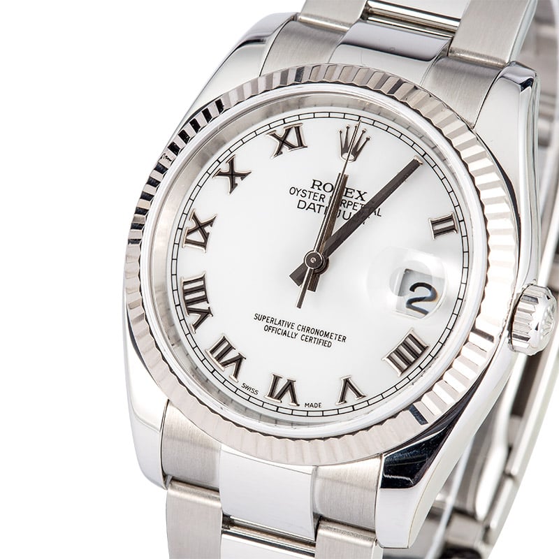 Rolex Datejust 116234 18K Bezel