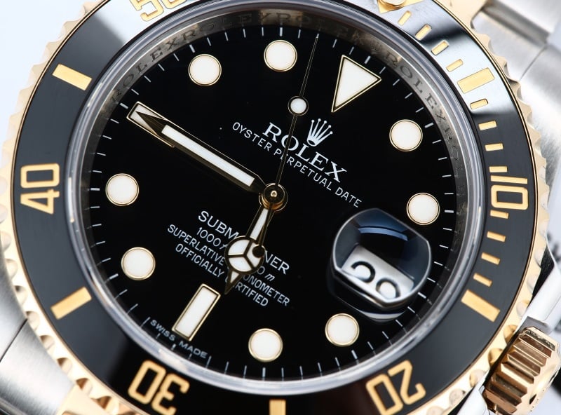 Rolex Submariner 116613 Black Cerachrom Bezel TT